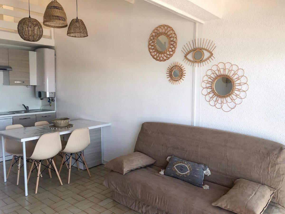 Studio Vue Mer Les Flots Bleus Valras-Plage Kültér fotó